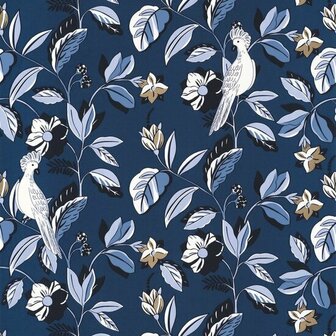 Caselio Only Blue ONB102626220 - Blauw Behang