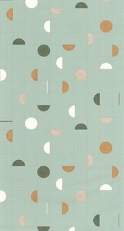 Caselio Around ARN102867062 - Groen Behang