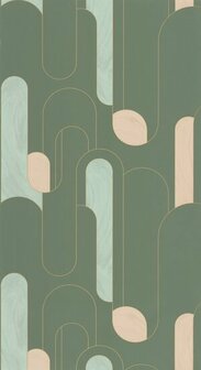Caselio Around ARN102877020 - Groen Behang