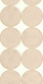 Caselio Around ARN102881022 - Beige / Wit Behang