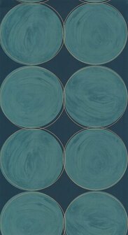 Caselio Around ARN102886126 - Blauw Behang