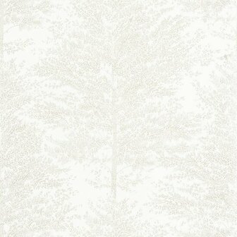 Caselio La Foret FRT101800021 - Grijs / Wit Behang