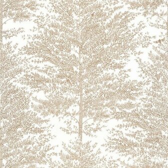 Caselio La Foret FRT101801024 - Geel / Wit Behang