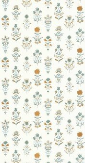 Caselio Boheme BOM103177300 - Groen / Wit Behang