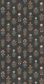 Caselio Boheme BOM103179431 - Oranje / Zwart Behang
