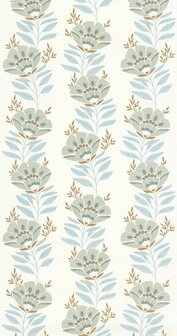 Caselio Boheme BOM103217347 - Groen / Wit Behang