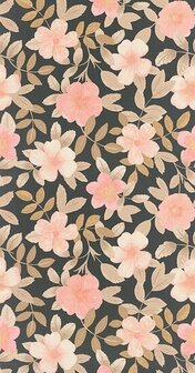 Caselio Danae DAE103621030 - Bruin / Zwart Behang