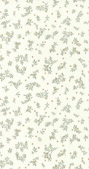 Caselio Danae DAE103647032 - Groen / Wit Behang
