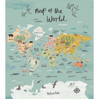 Caselio Autour Du Monde ADM103604501 - Multicolours Behang