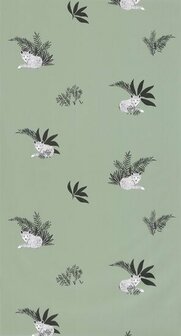 Caselio Autour Du Monde ADM103537279 - Groen Behang