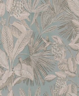 BN Wallcoverings Inspire 221180 - Blauw Behang