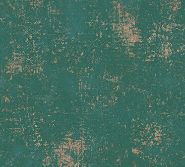 AS Creation Battle of Style 38832-1 - 388321 Groen / Goud Behang