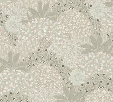 AS Creation Nara 38740-2 - 387402 Grijs / Beige Behang