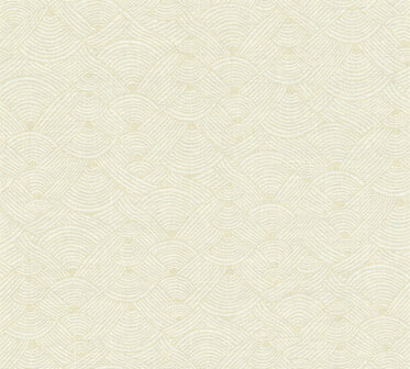 AS Creation Nara 38742-4 - 387424 Beige / Wit Behang