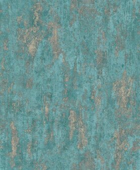 Dutch Wall Decor Daphne CC100618 Blauw / Groen Behang