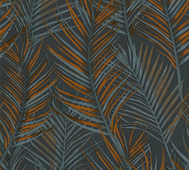 AS Creation Attractive 2 39038-6 - 390386 Zwart / Oranje Behang