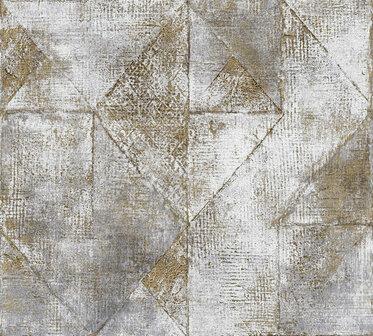 AS Creation Profitex 2022 38976-4 - 389764 Goud / Grijs Behang