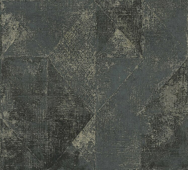AS Creation Profitex 2022 38976-7 - 389767 Zwart / Goud Behang