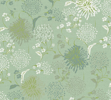 AS Creation House of Turnowsky 38900-4 - 389004 Groen / Wit Behang