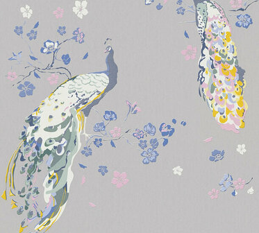 AS Creation House of Turnowsky 38906-5 - 389065 Grijs / Blauw Behang