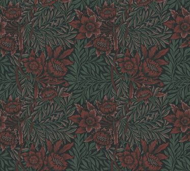 AS Creation Art of Eden 39058-1 - 390581 Groen / Rood Behang