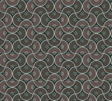 AS Creation Art of Eden 39061-1 - 390611 Rood / Groen Behang