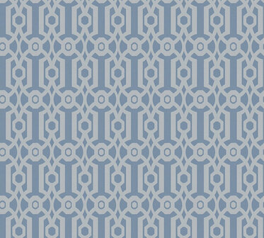 AS Creation Art of Eden 39062-2 - 390622 Blauw / Grijs Behang
