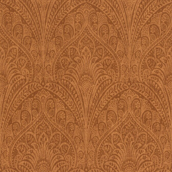 Rasch Indian Styles - 746341 Oranje Behang