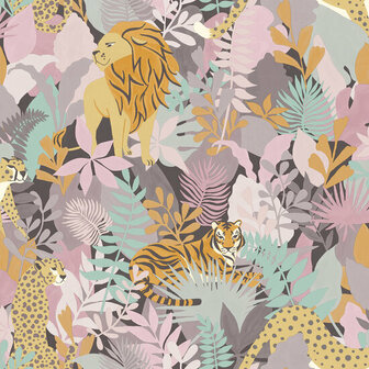 Dutch Wallcoverings Dream Catcher Animal Kingdom Roze 13070 Behang