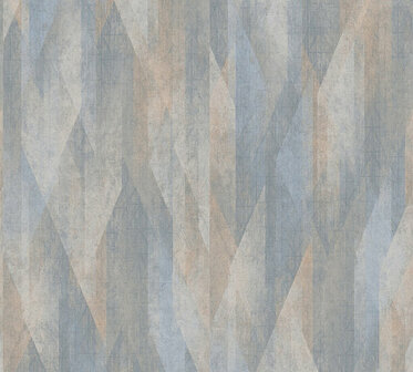 AS Creation Metropolitan Stories 3 - 39104-1 - 391041 Blauw / Beige Behang