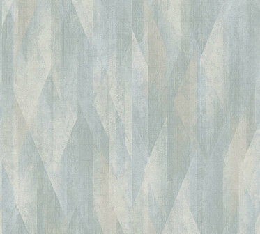 AS Creation Metropolitan Stories 3 - 39104-2 - 391042 Blauw / Groen Behang