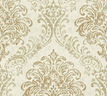 AS Creation Metropolitan Stories 3 - 39112-5 - 391125 Wit / Goud Behang