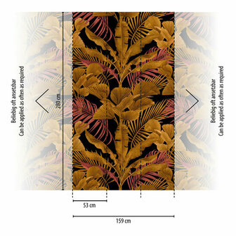 AS Creation Metropolitan Stories 3 - 39185-3 - 391853 Zwart / Goud Behang