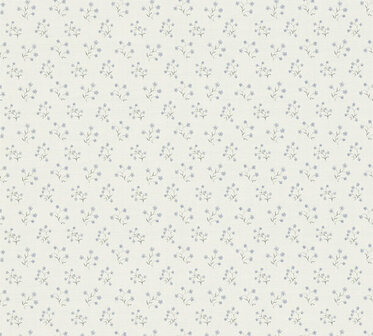 AS Creation Maison Charme 39074-1 - 390741 Wit / Blauw Behang