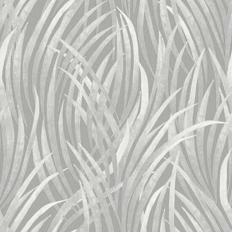 Dutch Wallcoverings Botanique M645-09 / M64509 grijs Behang