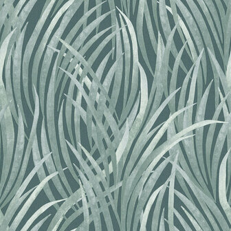 Dutch Wallcoverings Botanique M645-14 / M64514 groen Behang