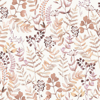 Dutch Wallcoverings Botanique M685-03 / M68503 - roze Behang