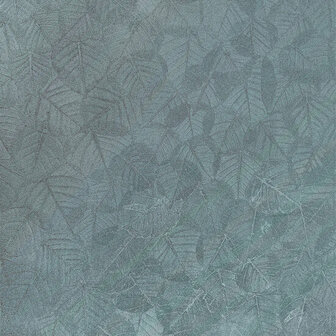 Dutch Wallcoverings Botanique M698-01 / M69801 blauwgroen Behang
