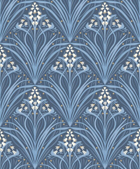 Dutch Wallcoverings Elegance M661-01 blauw Behang