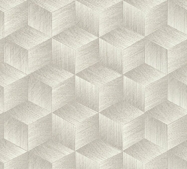 AS Creation Natural Living - 38506-1 - 385061 Creme / Grijs beige Behang