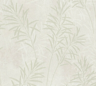 AS Creation Terra - 38919-4 - 389194 Creme / Groen Behang