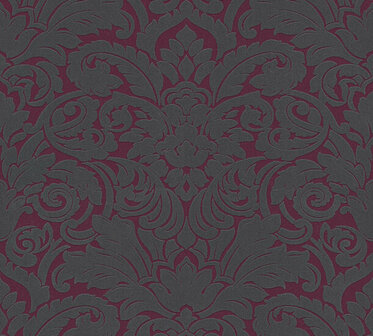 AS Creation AP Finest - 33583-5 - 335835 Zwart - Grijs Behang