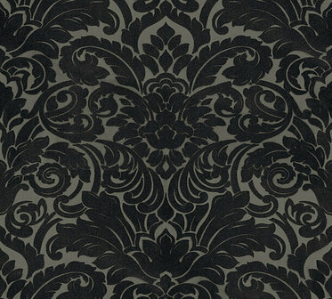 AS Creation AP Finest - 33583-6 - 335836 Zwart - Grijs Behang