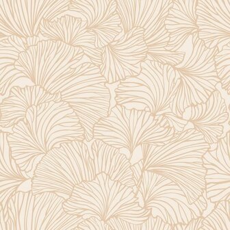 Esta Home To the Moon and Back 139488 - Terracotta - Beige Behang