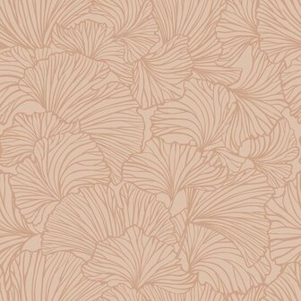 Esta Home To the Moon and Back 139490 - Terracotta - Roze Behang
