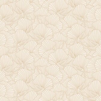 Esta Home To the Moon and Back 139491 - Terracotta - Beige Behang