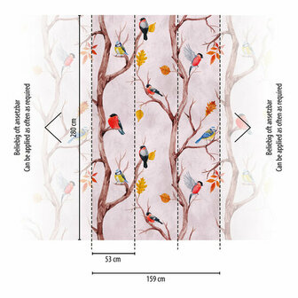 AS Creation The Wall Roze - 38230-1 - 382301 - Roze / Bruin Behang