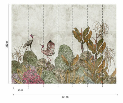 AS Creation The Wall Groen - 38234-1 - 382341 - Groen / Bruin Behang