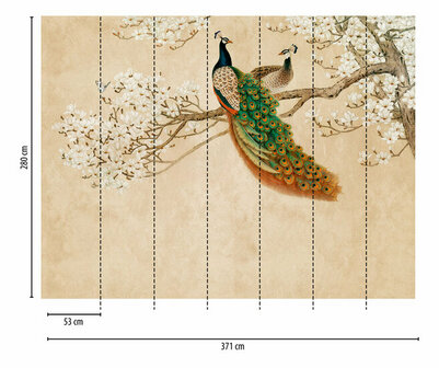 AS Creation The Wall Beige - 38236-1 - 382361 - Beige / Wit Behang