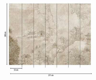 AS Creation The Wall Beige - 38247-1 / 382471 - Beige Behang